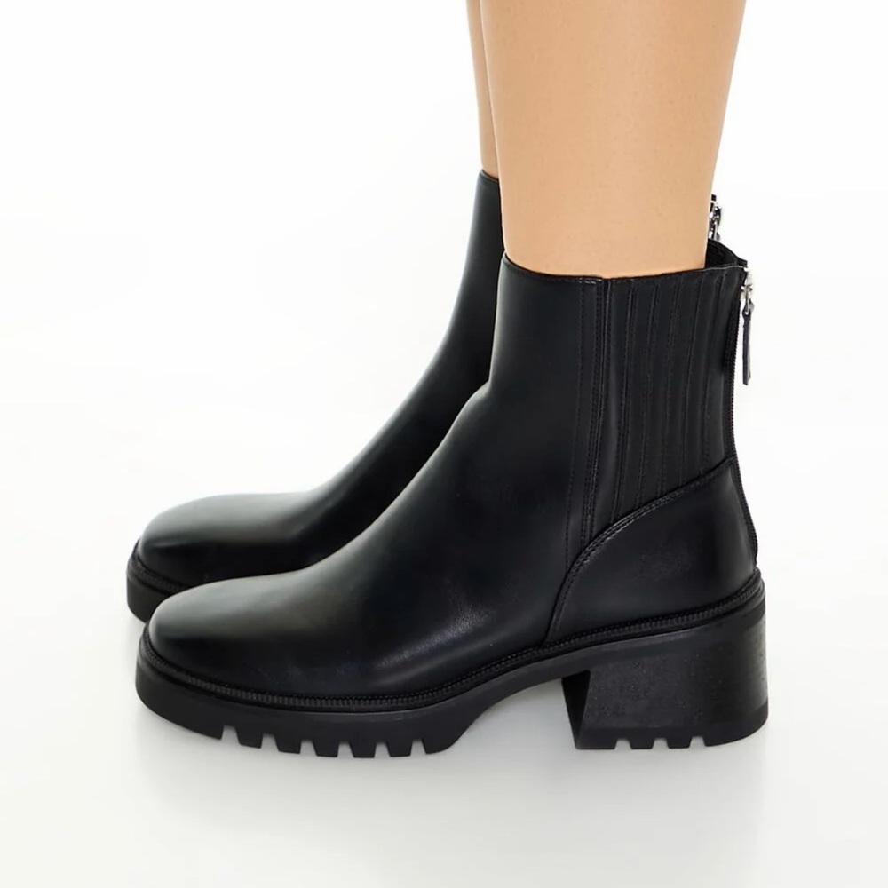Forever 21 Black Ankle Boots - Picture 6 of 13